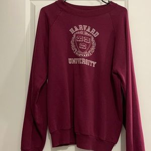 Xl Harvard University Crewneck